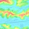 Udimore topographic map, elevation, terrain