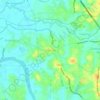 Welmilla topographic map, elevation, terrain