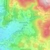 Bruck topographic map, elevation, terrain