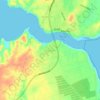 Mnarani topographic map, elevation, terrain