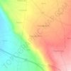 Kanjogo West topographic map, elevation, terrain