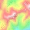 Mount Duckabush topographic map, elevation, terrain