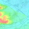 Heiligeneich topographic map, elevation, terrain