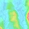 High Rigg topographic map, elevation, terrain