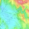 Sainzelles topographic map, elevation, terrain
