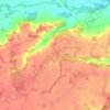 Boxted Cross topographic map, elevation, terrain