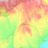 Rhotia topographic map, elevation, terrain