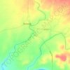 Kibi topographic map, elevation, terrain