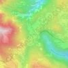 Carbonare topographic map, elevation, terrain