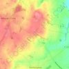 La Guesnonnière topographic map, elevation, terrain