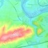 Valley Forge topographic map, elevation, terrain