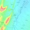 Marcos topographic map, elevation, terrain