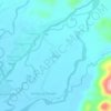 Binjai topographic map, elevation, terrain