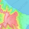 Semaforo topographic map, elevation, terrain
