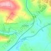 Drumlithie topographic map, elevation, terrain