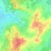 Les Grandes Plantes topographic map, elevation, terrain