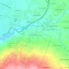 Cemorokandang topographic map, elevation, terrain