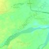 Kalabaza topographic map, elevation, terrain
