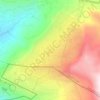Faqra club topographic map, elevation, terrain