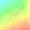 Eshqabad topographic map, elevation, terrain