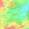 Wonosegoro topographic map, elevation, terrain