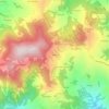 Fosseri topographic map, elevation, terrain