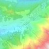 Les Chenons topographic map, elevation, terrain