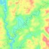 Đăk Tăng topographic map, elevation, terrain