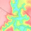 Mbankana topographic map, elevation, terrain