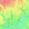 Kasin topographic map, elevation, terrain