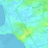 Le Puits Doux topographic map, elevation, terrain
