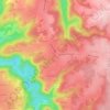 Les Ancizes topographic map, elevation, terrain