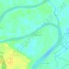 Tewang Rangas topographic map, elevation, terrain