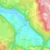 Drvar topographic map, elevation, terrain