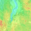 Älvkarleby topographic map, elevation, terrain