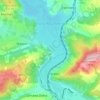 Bochenkowa Dolina topographic map, elevation, terrain