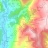 Osmo topographic map, elevation, terrain