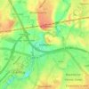 Moorend topographic map, elevation, terrain