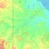 Tierra del Fuego topographic map, elevation, terrain