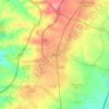 Griñón topographic map, elevation, terrain