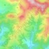 Florești topographic map, elevation, terrain