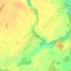 Karsibór topographic map, elevation, terrain