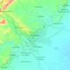 Guanare topographic map, elevation, terrain