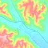 Hondo topographic map, elevation, terrain