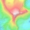 Mount Hector topographic map, elevation, terrain