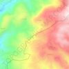 البجيع topographic map, elevation, terrain