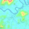 Edavanna topographic map, elevation, terrain