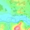 Hatton of Fintray topographic map, elevation, terrain