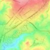 Păn Lăm topographic map, elevation, terrain