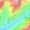 Dungri topographic map, elevation, terrain